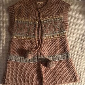 Sundance Brown and Gray Knit Cardigan